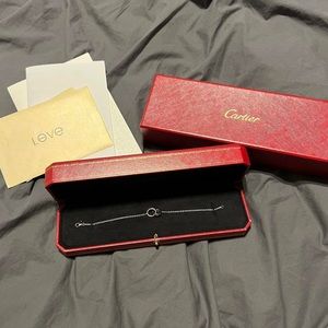 Cartier love interlocking bracelet